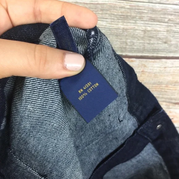 Polo Ralph Lauren | Dark Wash Flare High Rise Jean - Picture 4 of 11